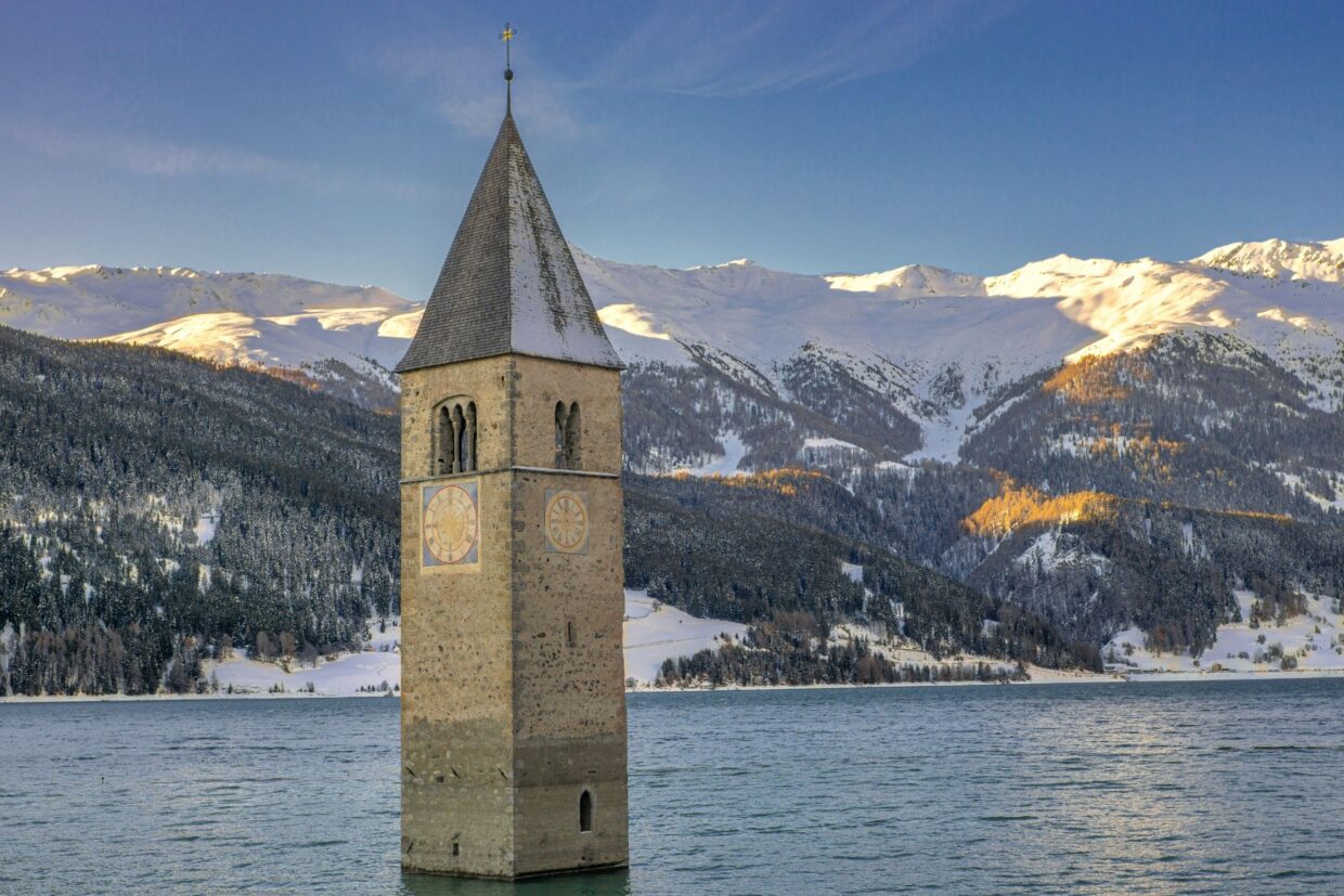 Lake Resia Belltower