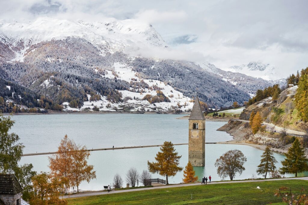 Lake Resia Belltower