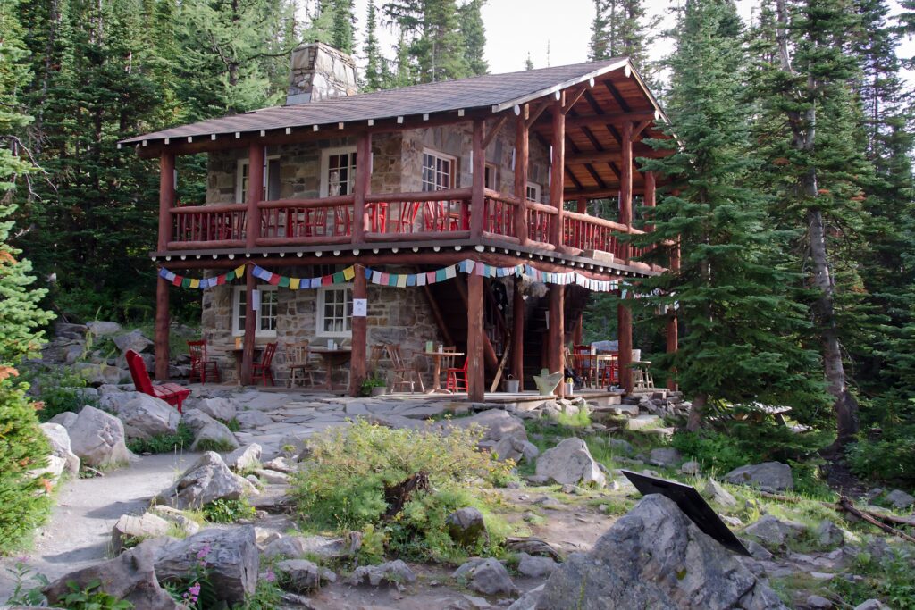 Plain of Six Glaciers Teahouse, Alberta, Canada