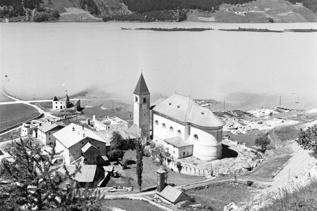 Lake Resia Belltower