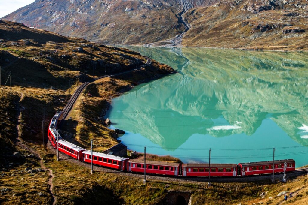 Bernina Express — Switzerland to Italy