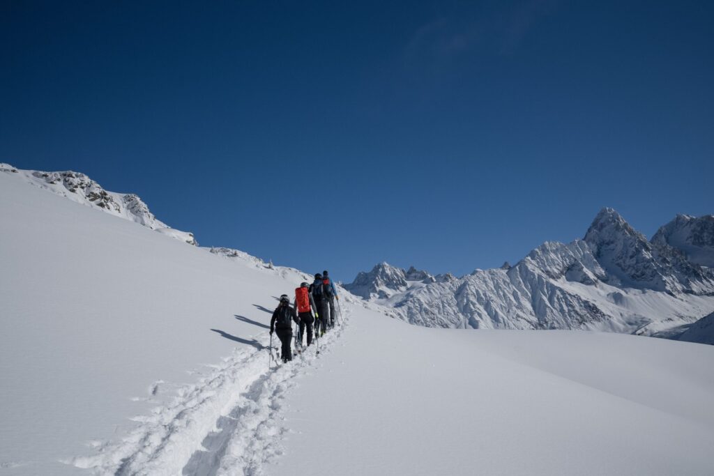 Ski mountaineering, Chamonix, France