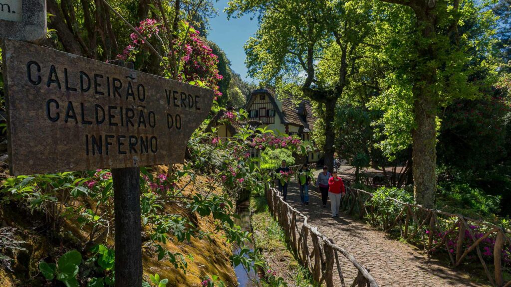 Levada do Caldeirao Verde, Madeira