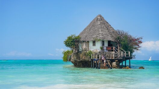 The Rock, Zanzibar, Tanzania